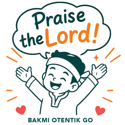 Bog Praisethelord Sticker