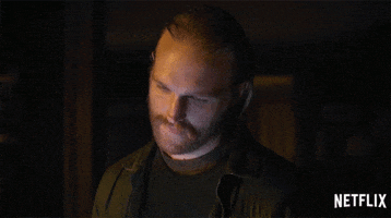 Look Up Wyatt Russell GIF by NETFLIX