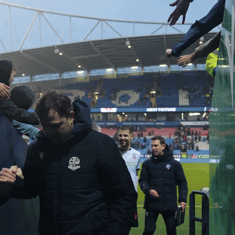Celebrations GIF by Bolton Wanderers FC