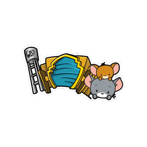 Tom And Jerry Yasisland Sticker by Yas Island Abu Dhabi