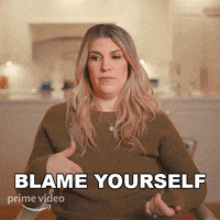Shame Blame Yourself GIF by Amazon Prime Video