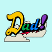Dad rainbow GIF
