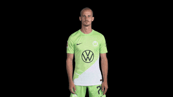Football Thumbs Up GIF by VfL Wolfsburg