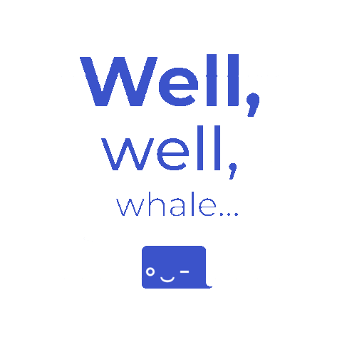 Whale Sticker by Mobeedick