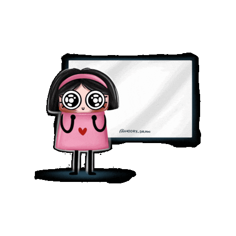 حوري درو Sticker