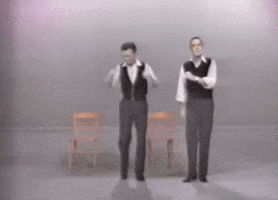 Happy Gene Kelly GIF