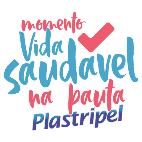 Vida Saudavel Sticker by Plastripel