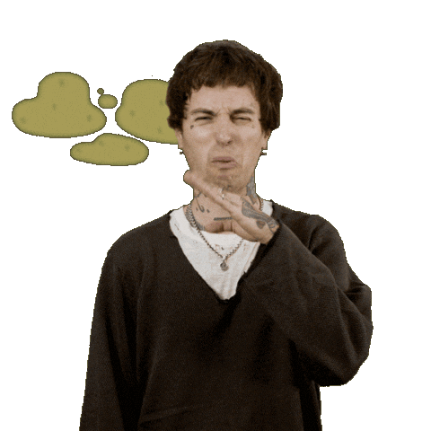 Ew Bad Smell Sticker by Jutes