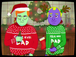 Merry Christmas GIF by d00dbuffet