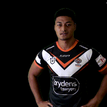 Football Celebration GIF by Wests Tigers