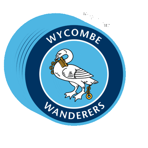 High Wycombe Wwfc Sticker by Wycombe Wanderers