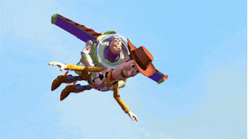 Flying Toy Story GIF by Disney Pixar
