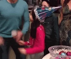 excited happy birthday GIF