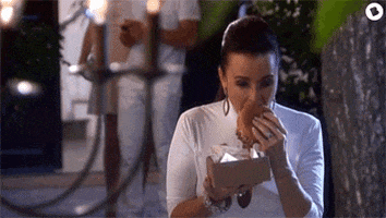 real housewives of beverly hills eating GIF by Beamly US