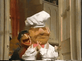 a muppet family christmas chef GIF