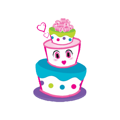 Happy Birthday Sticker by SweetyCakeShop