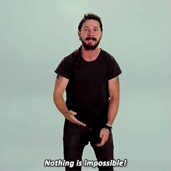 shia labeouf motivation GIF