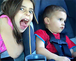 brother sister GIF