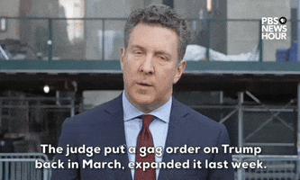Donald Trump Trial GIF by PBS NewsHour
