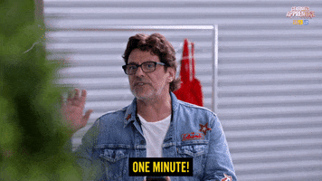 Hold On React GIF by Celebrity Apprentice Australia