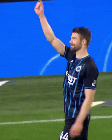 Celebration Goal GIF by Club Brugge