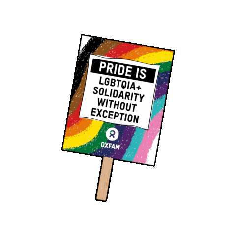 Pride Solidarity Sticker by Oxfam GB