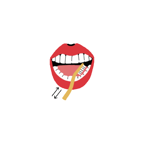 Teeth Brushing Sticker by Louisville ASDA