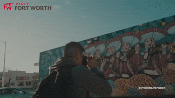 Public Art Mural GIF by Visit Fort Worth