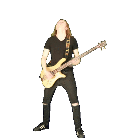 Bassist Bass Player Sticker