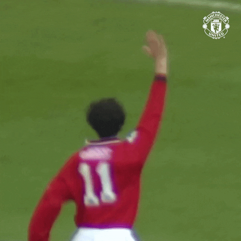 Celebrate Ryan Giggs GIF by Manchester United