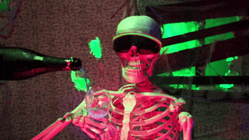 Party Drinking GIF by Halloween