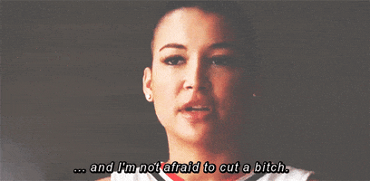 Santana Lopez Glee GIF