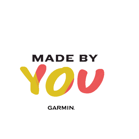 Madebyyou Sticker by Garmin