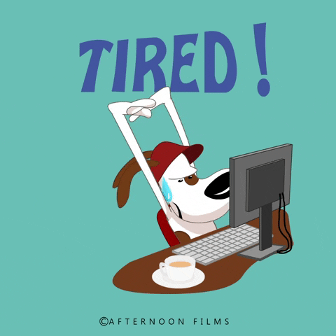 Tired I Want To Sleep GIF by Afternoon films