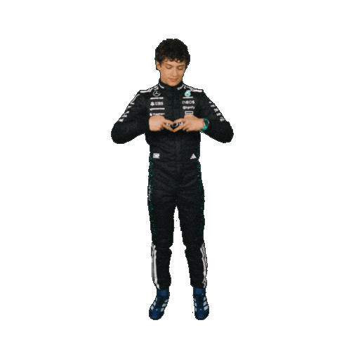 Formula One Love Sticker by Mercedes-AMG Petronas Formula One Team