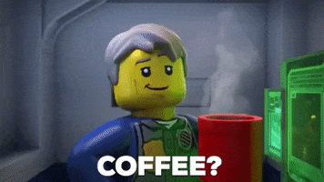 coffee tea GIF by LEGO