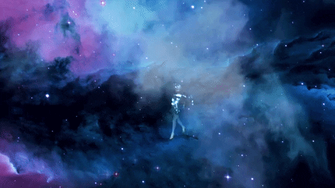 Dont Let Me Sleep Outer Space Gif By Hardly Art Find Share On Giphy