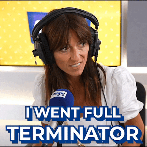 Davina Mccall Terminator GIF by Magic Radio