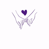 Purple Hearts GIF by Epilepsy Foundation of Australia