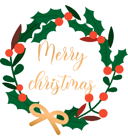Merry Christmas Sticker By Fruitzaam Gif
