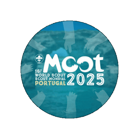 World Scout Moot Sticker by scoutingireland