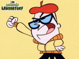 Screaming Dexters Laboratory GIF by Cartoon Network
