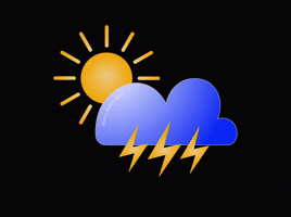 Raining Weather Forecast GIF