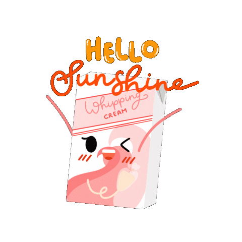 Cherie Hellosunshine Sticker by Chérie Bakery