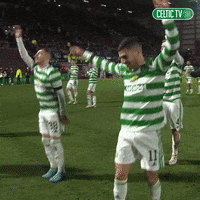 Celebration Celeb GIF by Celtic Football Club