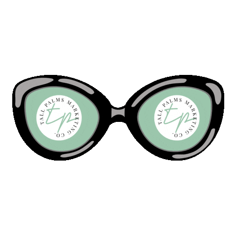 Elevate Palm Trees Sticker by Tall Palms Co