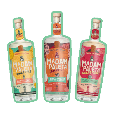 Madam Paleta Tequila Sticker