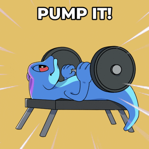 Pump It Crypto GIF by Snek