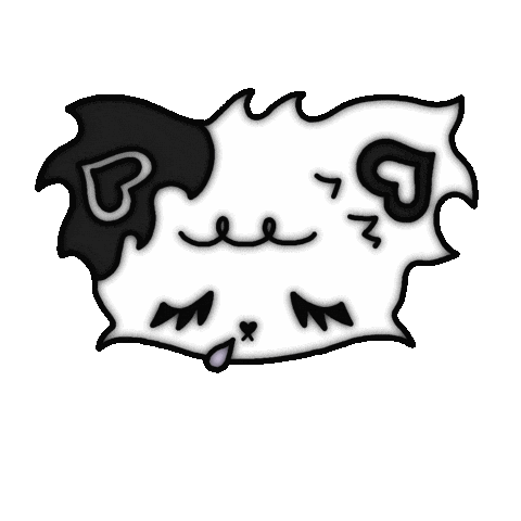 Tired Night Sticker by Lilac's World