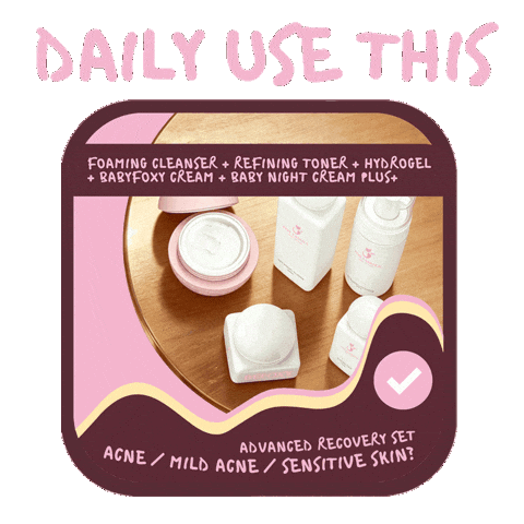 Shopping Skincare Sticker by Fox Fairies Malaysia